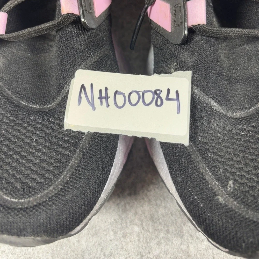 Adidas Ultraboost 22 Womens Size 8 Black Pink Running Shoes Sneakers HP2480